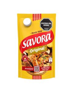SAVORA MOSTAZA ORIGINAL EXCESO EN SODIO DOYPACK X 500 GR
