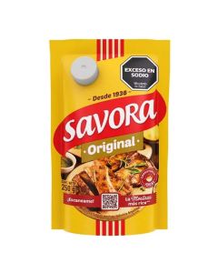 SAVORA MOSTAZA ORIGINAL EXCESO EN SODIO DOYPACK X 250 GR