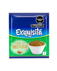 EXQUISITA POSTRE PLACERES DULCE DE LECHE LIGHT X 60 GR