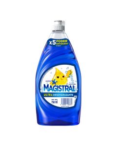 MAGISTRAL DETERGENTE MULTIUSO ULTRA DESENGRASANTE MARINA BOTELLA X 750 ML