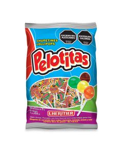 LHERITIER CHUPETINES-LOLLIPOPS PELOTITAS SIN TACC X 450 GR.