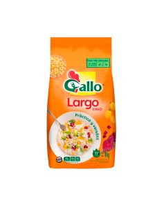 #GALLO ARROZ PULIDO TIPO LARGO FINO SELECCION BOLSA SIN TACC  X 1 KG