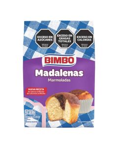 BIMBO MAGDALENAS MARMOLADAS FLOW PACK X 200 GR