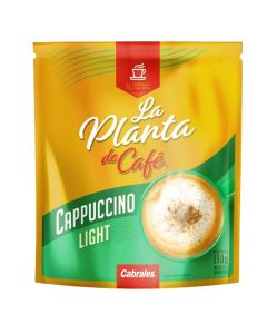 CABRALES LA PLANTA DE CAFE CAPPUCCINO LIGHT DOYPACK X 110 GR
