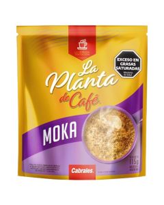 CABRALES LA PLANTA DE CAFE CAPPUCCINO MOKA DOYPACK X 115 GR