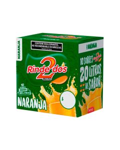RINDE 2 JUGO S/NARANJA 10 X 13 GR C/U