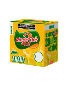 RINDE 2 JUGO S/ANANA 10 X 13 GR C/U