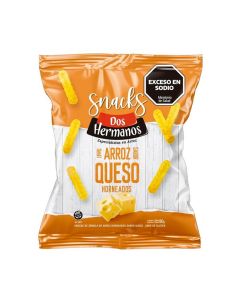 DOS HERMANOS SNACKS PALITOS DE ARROZ HORNEADOS S/QUESO SIN TACC X 80 GR C/U