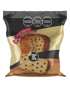 FANTOCHE PAN DULCE C/PEPAS D/CHOCOLATE X 400 GR++