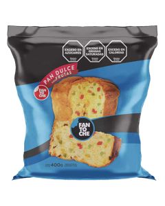 FANTOCHE PAN DULCE C/FRUTAS X 400 GR++