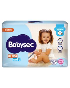 BABYSEC ULTRA SOFT JUMBOPACK TALLE XG X 52 UNI