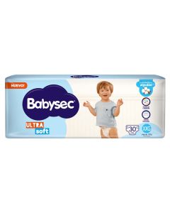 BABYSEC ULTRA SOFT HIPERPACKTALLE XXG X 30 UNI