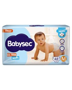 BABYSEC ULTRA SOFT HIPERPACK TALLE M X 48 UNI