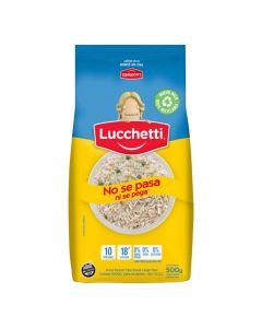 #LUCCHETTI ARROZ PARBOIL TIPO LARGO FINO BOLSA S/TACC X 500 GR