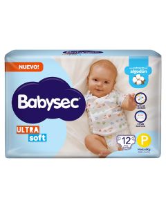 BABYSEC ULTRASOFT STANDARD TALLE P X 12 UNI