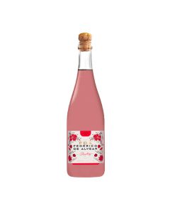 FEDERICO DE ALVEAR STRAWBERRY VINO ESPUMANTE FRUTADO ROSADO C/CORCHO X 750 ML