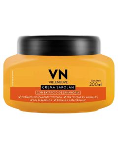 VILLENUEVE SAPOLAN CREMA C/EXTRACTO DE ZANAHORIA TARRO X 200 ML
