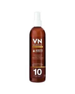 VILLENUEVE ACEITE PROTEC HIPOALERGENICO RESIS AGUA FPS 10 SPRAY X 190 ML