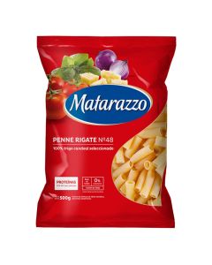 MATARAZZO FIDEOS PENNE RIGATE N° 48 CANDEAL C/PROTEINIAS X 500 GR