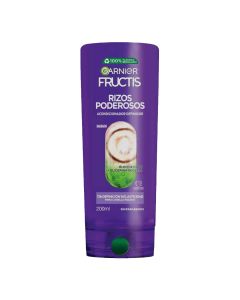 GARNIER FRUCTIS ACONDICIONADOR RIZOS PODEROSOS C/OLEO D/COCO GLICERINA VEG X 200 ML