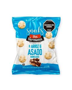 DOS HERMANOS SNACKS DISCO D/SEM/ARROZ S/ASADO HORNEADOS SIN TACC X 80 GR