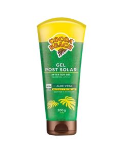 COCOA BEACH GEL POST SOLAR C/ALOE VERA SUAVIZA Y REFRESCA POMO X 200 GR