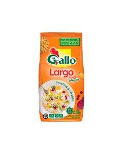 #GALLO ARROZ PULIDO TIPO LARGO FINO SELECCION BOLSA SIN TACC X 500 GR