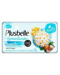 PLUSBELLE JABON D/TOCADOR HUMECTACION KARITE Y OMEGA 3 VITA GLICERINA X 120 GR