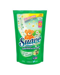SUAVE FEDERAL SUAVIZANTE P/ROPA AIRES DE BAMBU DOYPACK X 900 ML