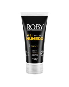 ROBY GEL FIJADOR HUMEDO EFECTO MOJADO C/ALOE VERA X 150 GR