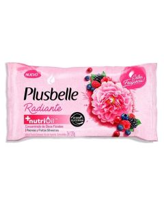 PLUSBELLE JABON D/TOCADOR RADIANTE PEONIAS Y FRUTOS SILVESTRES VITA GLICERINA 3 X 120 GR