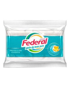 GRAN FEDERAL JABON E/PAN D/LAVAR PURO TRADICIONAL X 150 GR