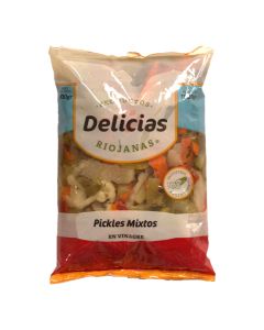 DELICIAS RIOJANAS PICKLES MIXTOS E/VINAGRE SACHET X 1 KG / 1.5 KG