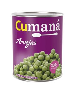 CUMANA ARVEJAS SECAS REMOJADAS 300 GR / 205 GR