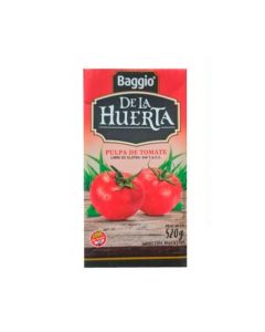 DE LA HUERTA PULPA D/TOMATE TETRA PAK SIN TACC X 520 GR