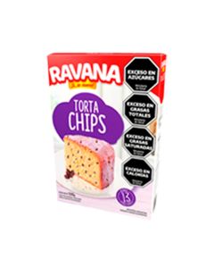 RAVANA TORTA S/VAINILLA C/CHIPS DE CHOCOLATE X 500 GR