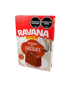 RAVANA BIZCOCHUELO S/CHOCOLATE X 540 GR