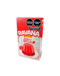 RAVANA GELATINA S/FRUTILLA X 40 GR