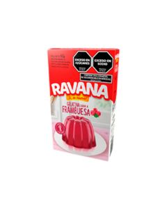 RAVANA GELATINA S/FRAMBUESA X 40 GR