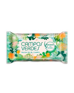 CAMPOS VERDES JABON D/TOCADOR PAUSA E/E/CAMPO C/GLICERINA 3 X 120 GR