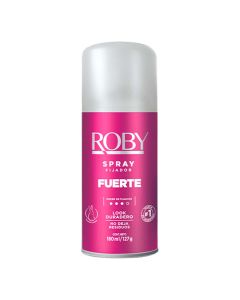 ROBY SPRAY FIJADOR FUERTE LOOK DURADERO  X 180 ML / 127 GR