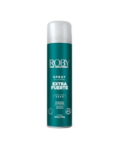 ROBY SPRAY FIJADOR EXTRA FUERTE CONTROL EXTREMO  X 390 ML / 278 GR