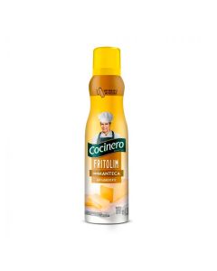 COCINERO FRITOLIM S/MANTECA ANTIADHERENTE AEROSOL SIN TACC X 120 GR / 126 CM