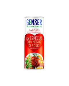 GENSER SABORES SAL FINA CARNES ROJAS C/ESPECIES SALERO X 250 GR