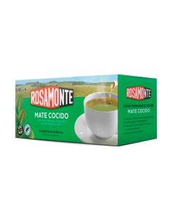 ROSAMONTE MATE COCIDO E/SAQUITOS SIN TACC X 25 SAQ X 2 GR C/U