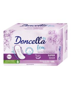 DONCELLA TOALLAS FEMENINAS P/INCONTINENCIA C/BARRERAS SUPER X 10 UNI