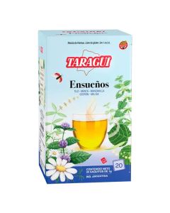 TARAGUI TE SILVENTRE ENSUEÑOS 20 SAQ X 1 GR C/U