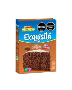 EXQUISITA BIZCOCHUELO CHOCOLATE X 540 GR