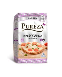 PUREZA HARINA C/ LEVADURA P/PIZZA X 1 KG!