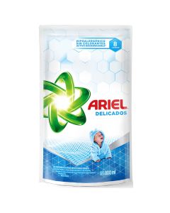 ARIEL JABON LIQUIDO DELICADOS DOY PACK X 800 ML